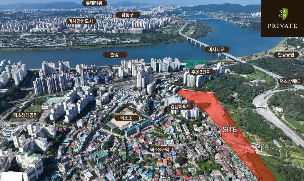 4덕소역 라온프라이빗 리버포레 단지 주변.jpg